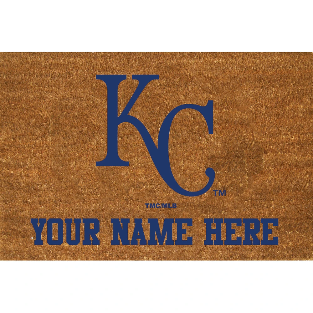 Kansas City Royals 23'' x 35'' Personalized Door Mat