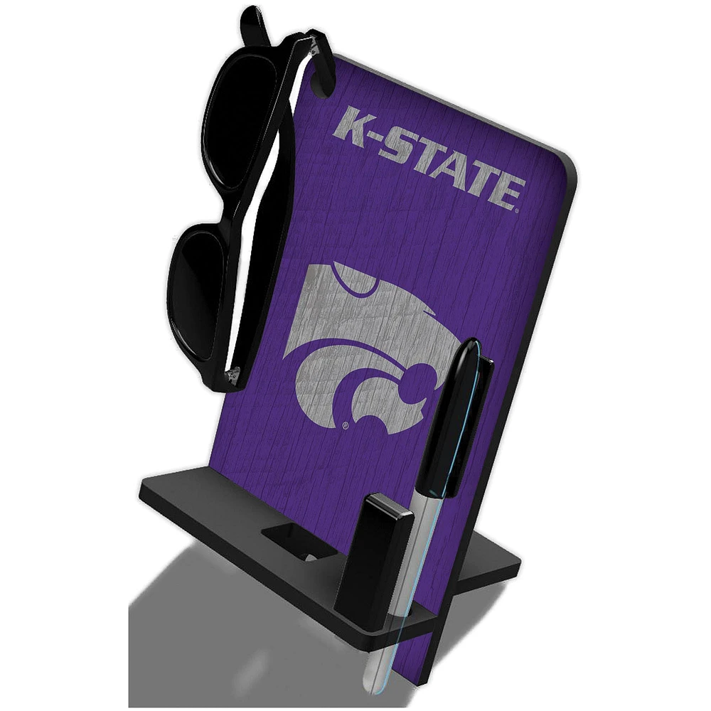 Kansas State Wildcats Four in One Desktop Phone Stand