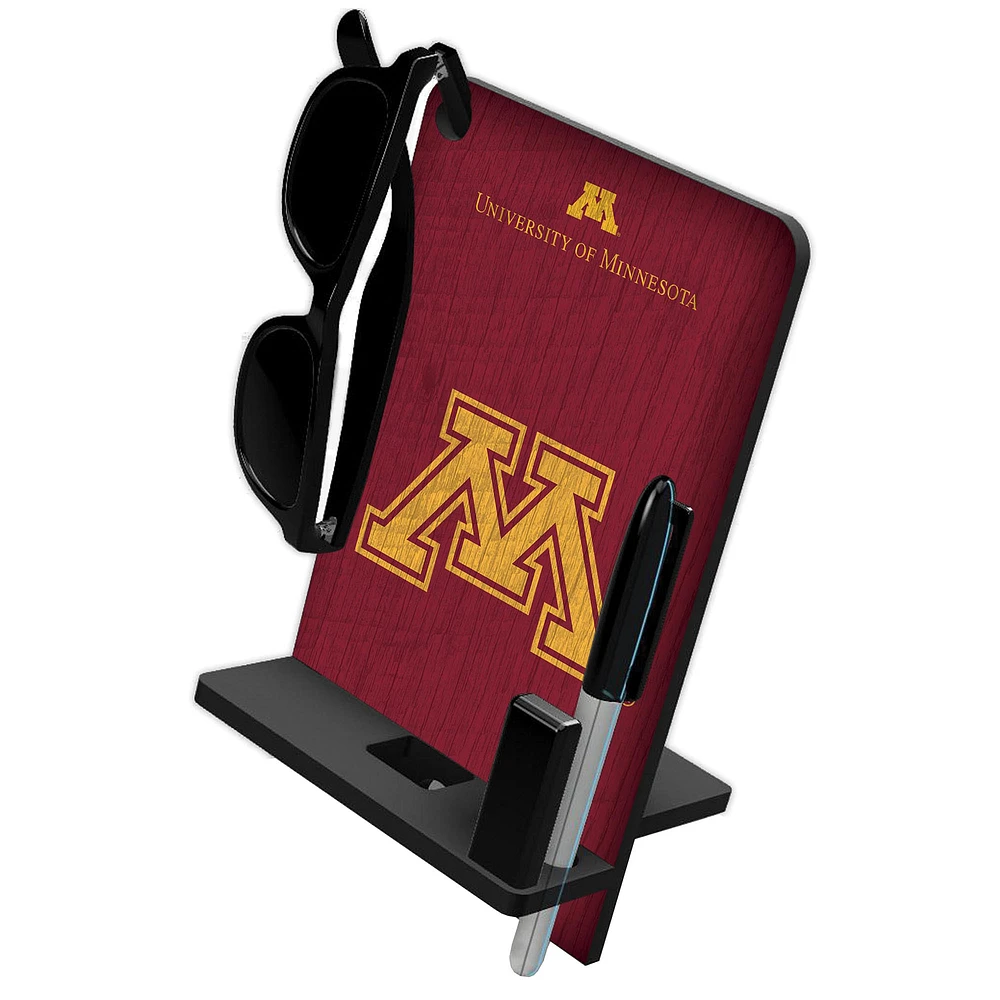 Minnesota Golden Gophers Four in One Desktop Phone Stand