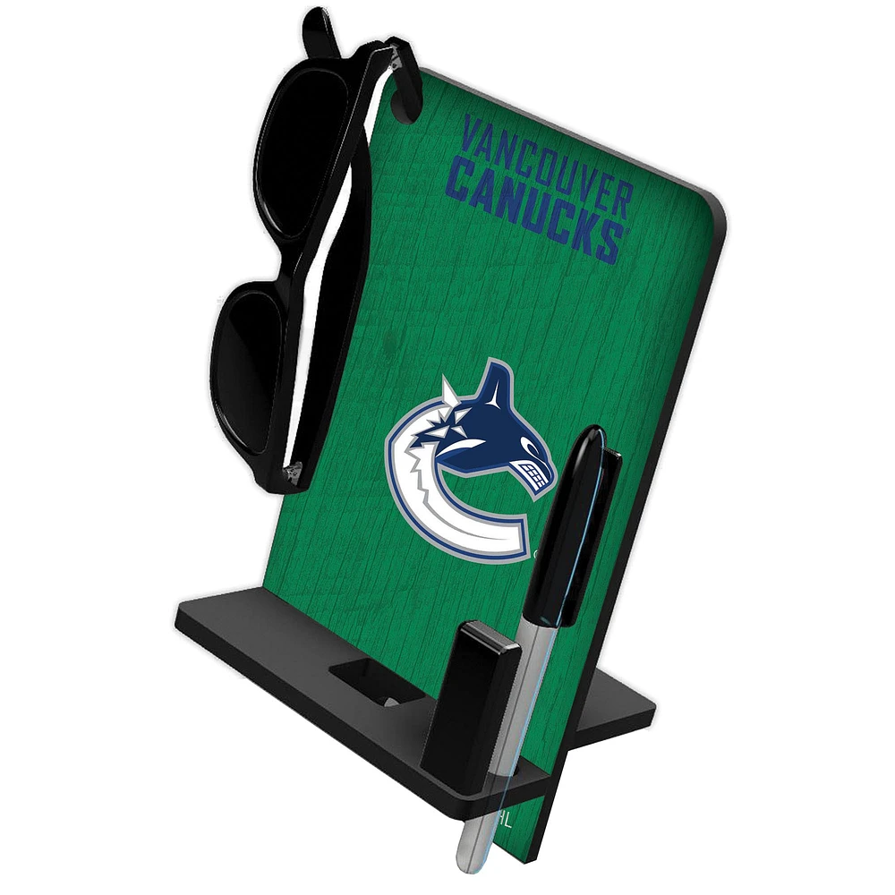 Vancouver Canucks Four in One Desktop Phone Stand