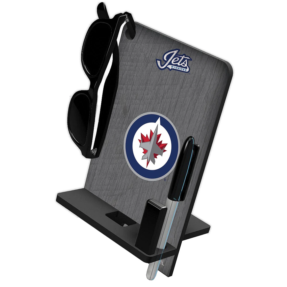Winnipeg Jets Four in One Desktop Phone Stand