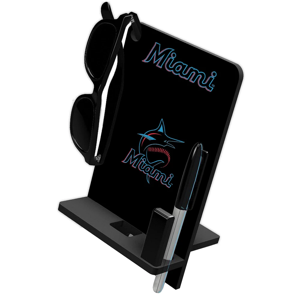 Miami Marlins Four in One Desktop Phone Stand