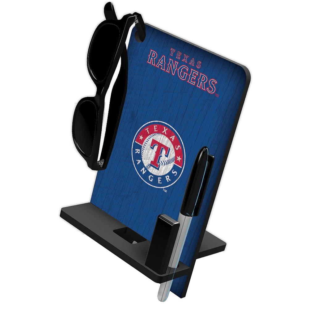 Texas Rangers Four in One Desktop Phone Stand