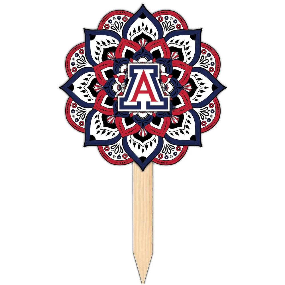 Arizona Wildcats 18'' x 12'' Mandala Yard Stake