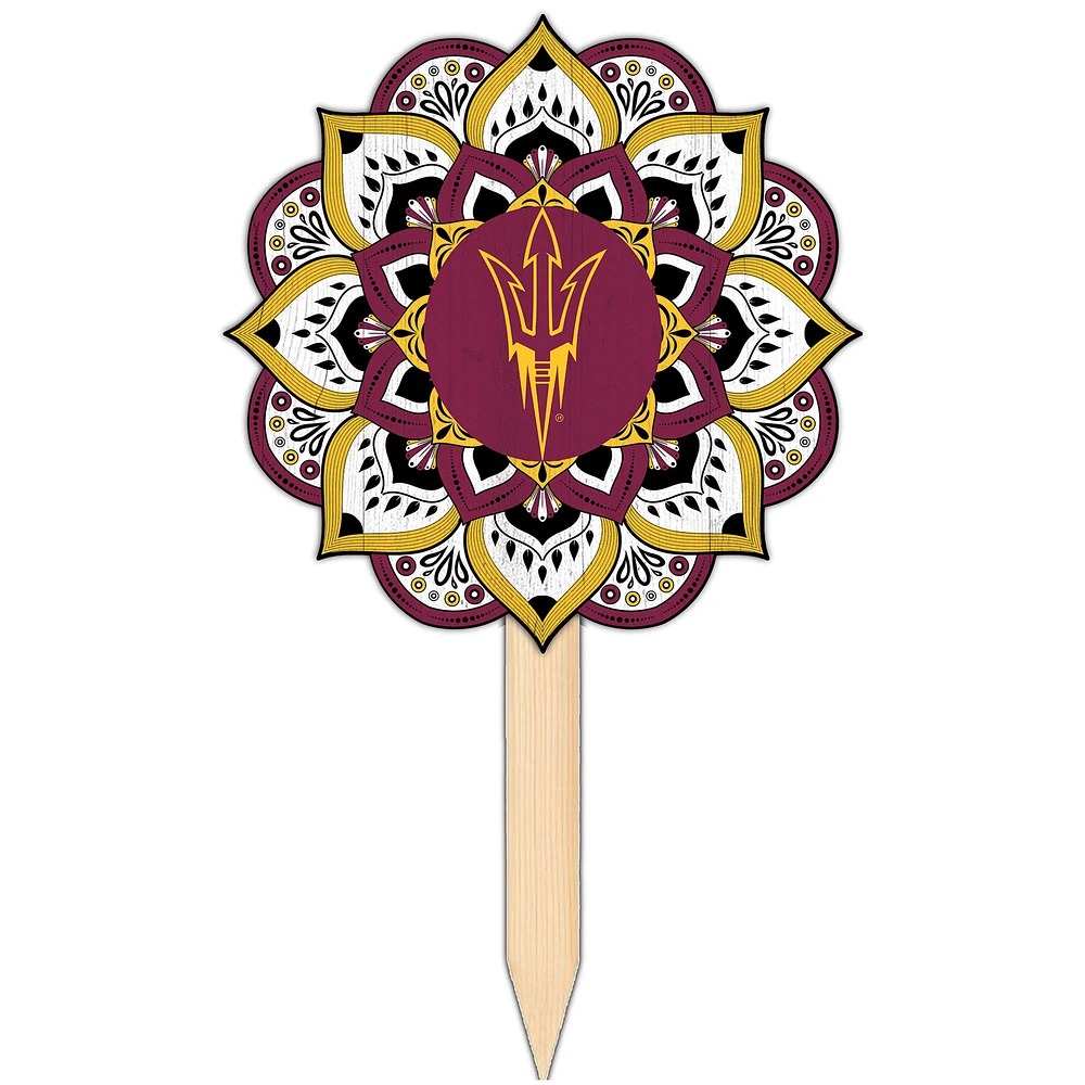 Arizona State Sun Devils 18'' x 12'' Mandala Yard Stake