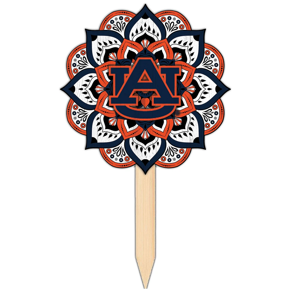 Auburn Tigers 18'' x 12'' Mandala Yard Stake