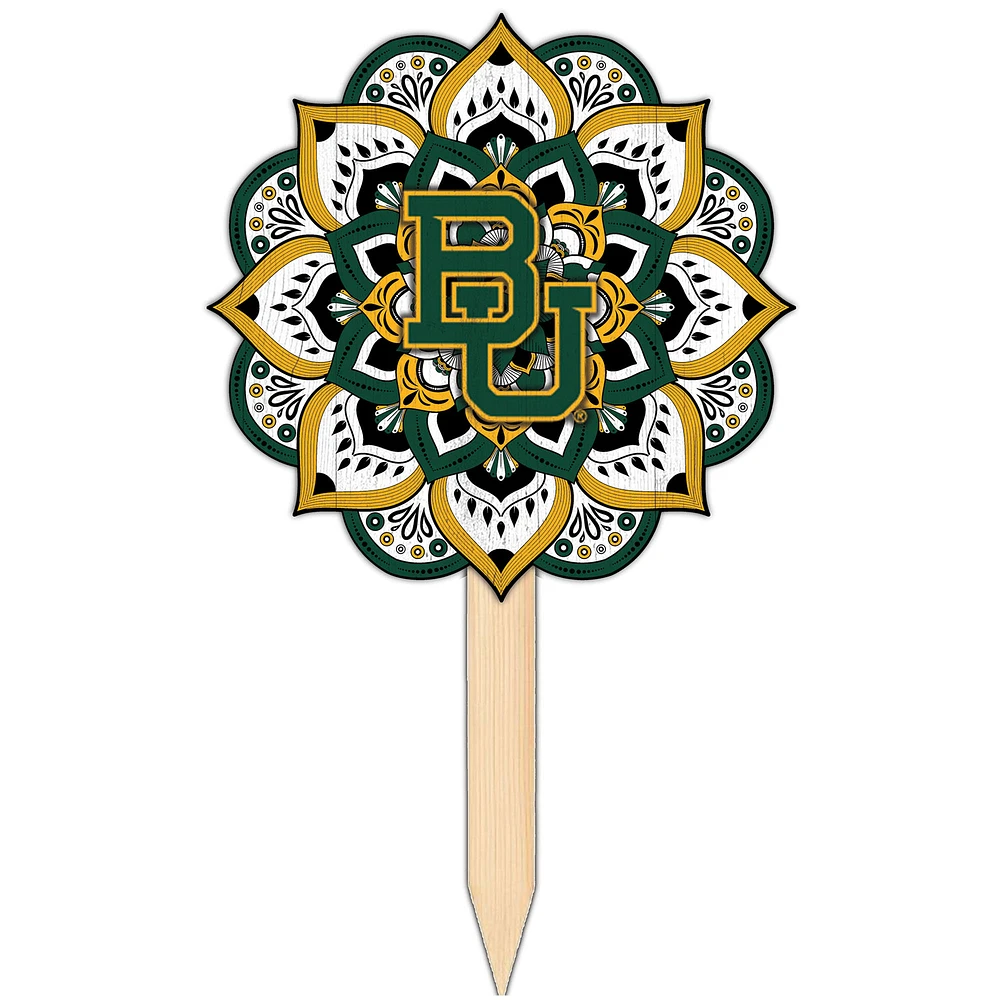 Baylor Bears 18'' x 12'' Mandala Yard Stake