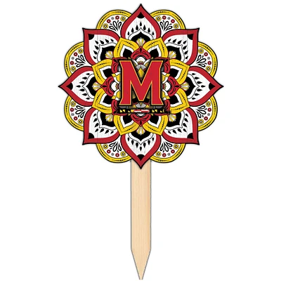 Maryland Terrapins 18'' x 12'' Mandala Yard Stake