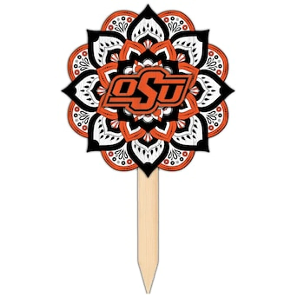Oklahoma State Cowboys 18'' x 12'' Mandala Yard Stake