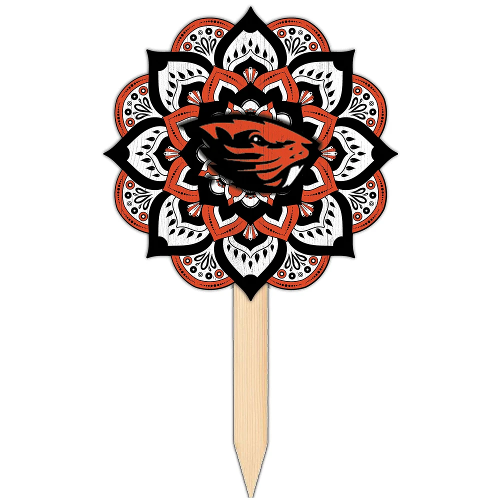 Oregon State Beavers 18'' x 12'' Mandala Yard Stake
