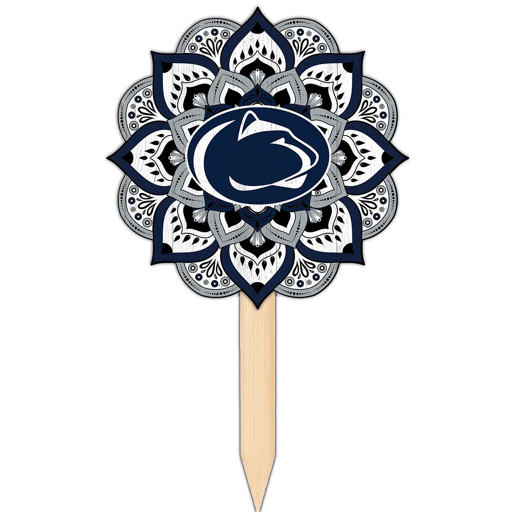 Penn State Nittany Lions 18'' x 12'' Mandala Yard Stake