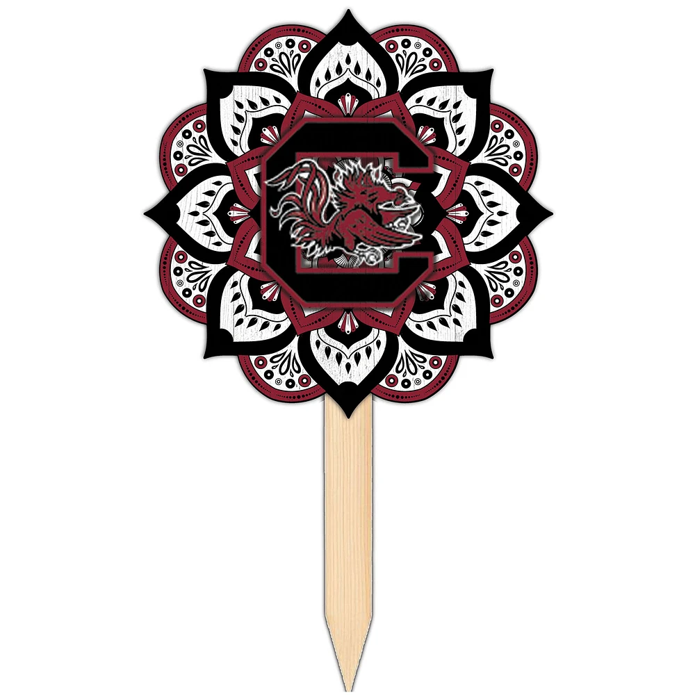 South Carolina Gamecocks 18'' x 12'' Mandala Yard Stake