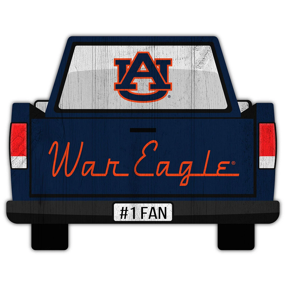 Auburn Tigers 12'' x 12'' Truck Back Décor