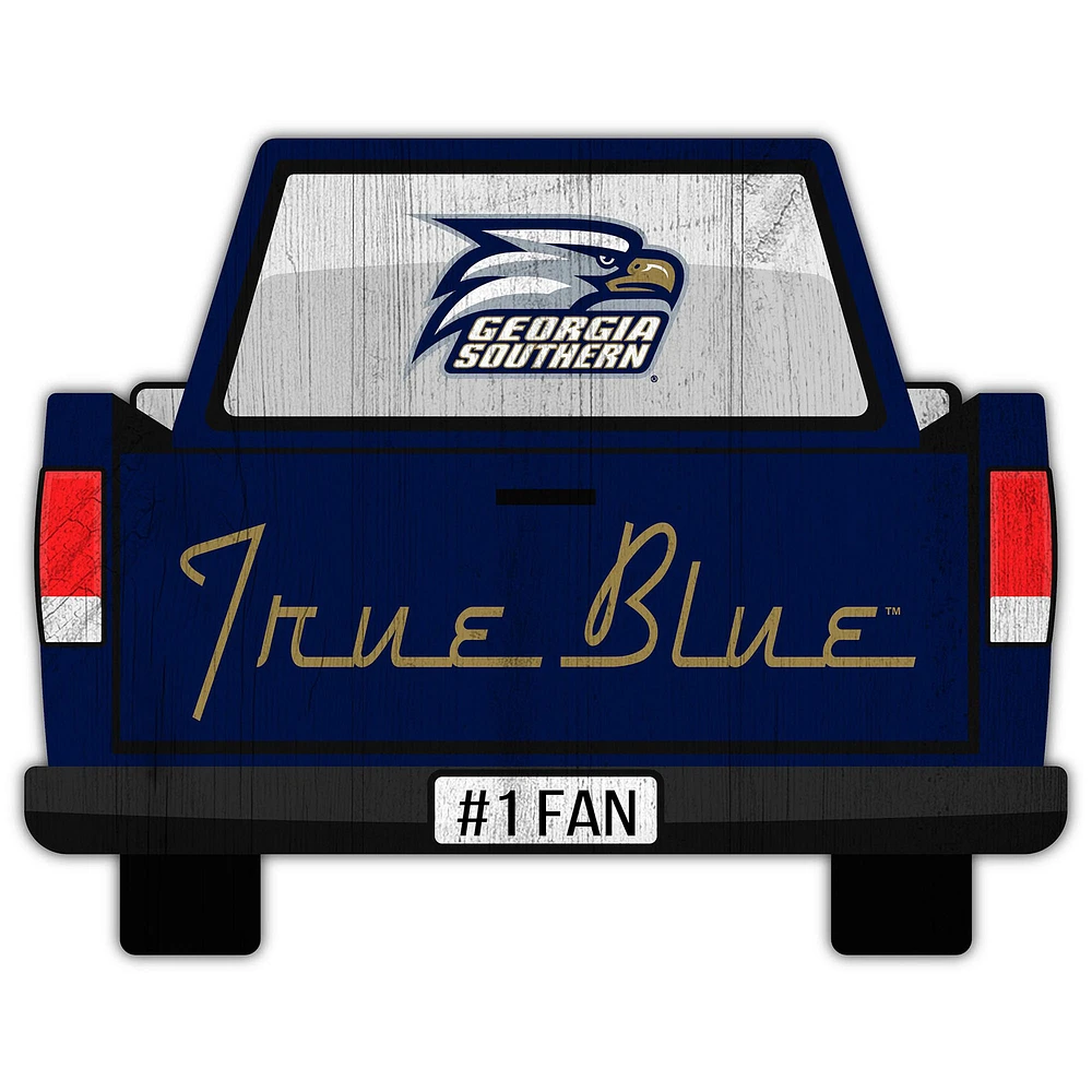 Georgia Southern Eagles 12'' x 12'' Truck Back Décor