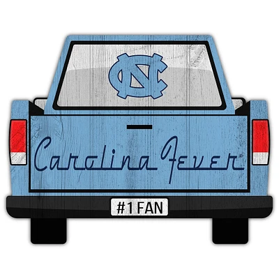 North Carolina Tar Heels 12'' x 12'' Truck Back Décor