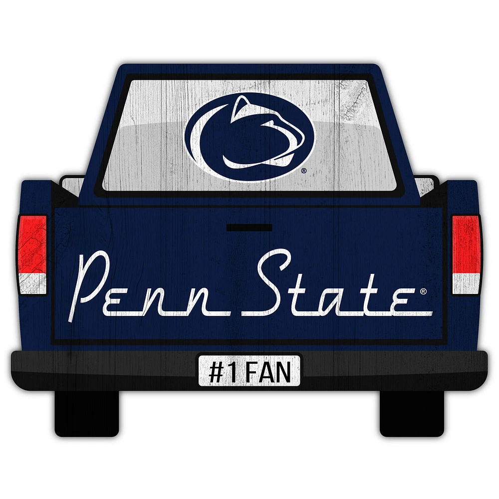 Penn State Nittany Lions 12'' x 12'' Truck Back Décor