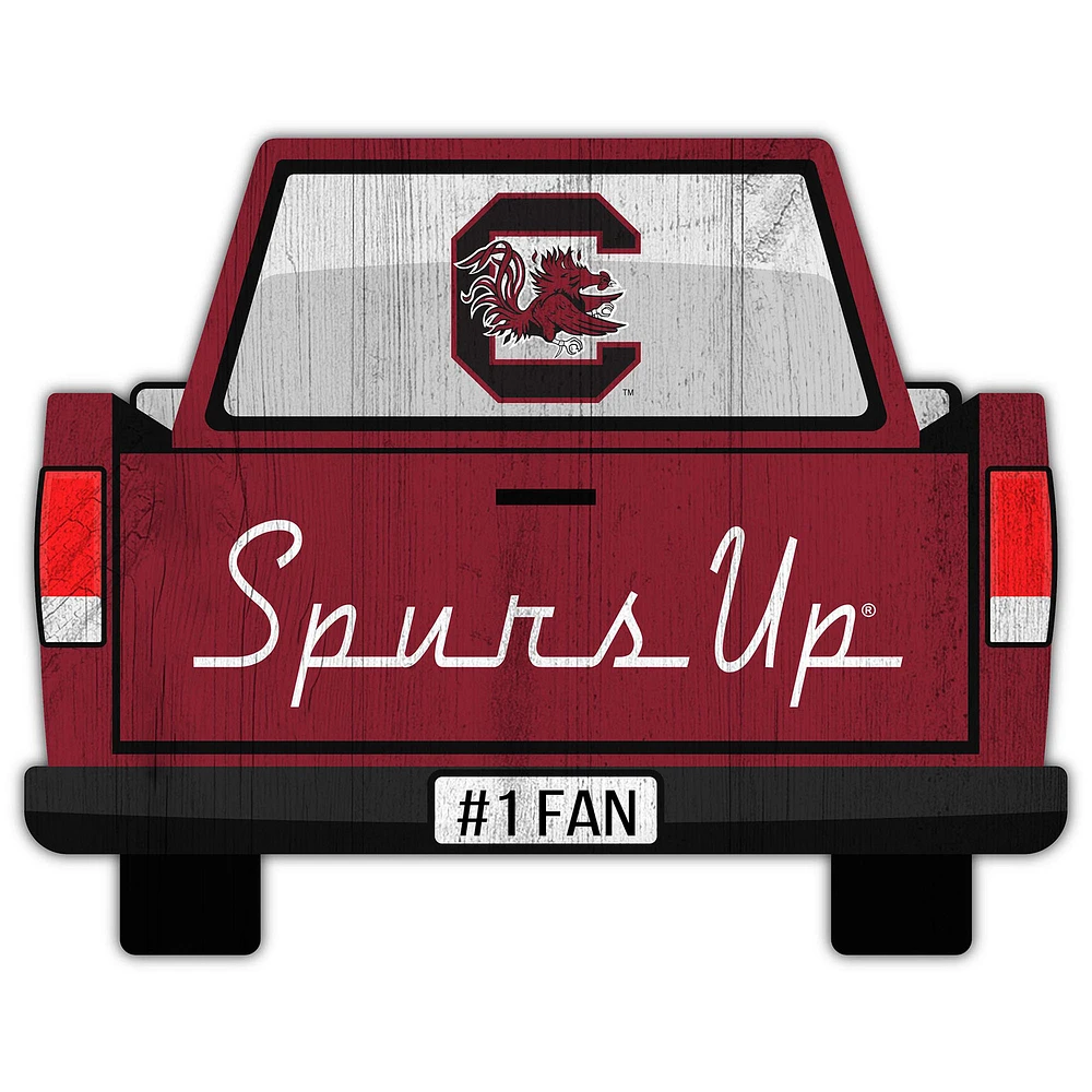 South Carolina Gamecocks 12'' x 12'' Truck Back Décor