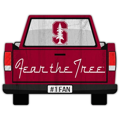 Stanford Cardinal 12'' x 12'' Truck Back Décor