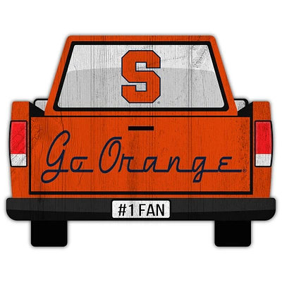 Syracuse Orange 12'' x 12'' Truck Back Décor