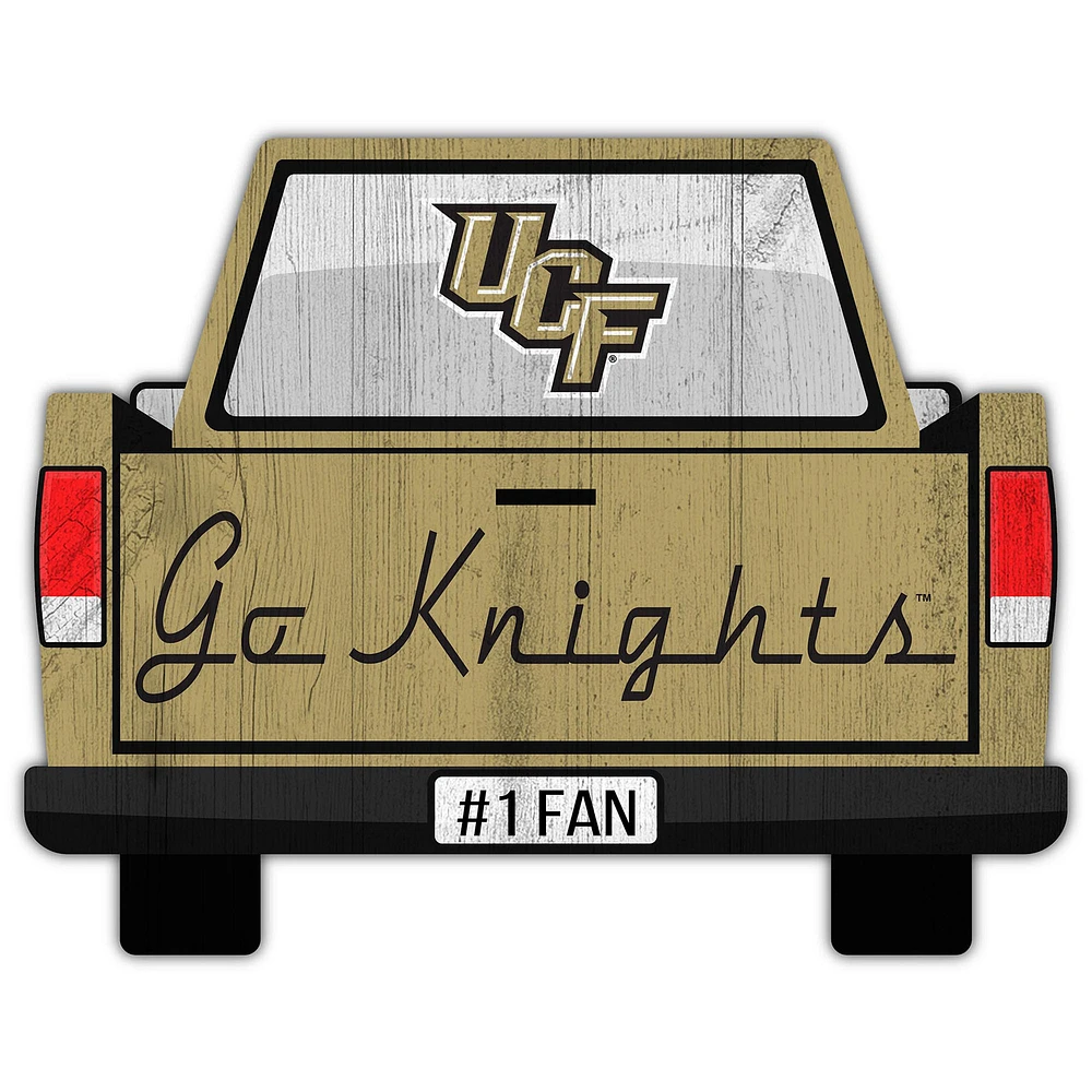 UCF Knights 12'' x 12'' Truck Back Décor