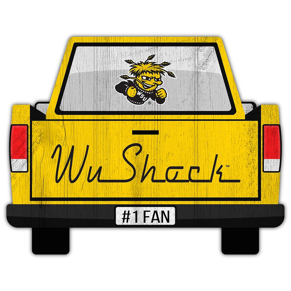 Wichita State Shockers 12'' x 12'' Truck Back Décor