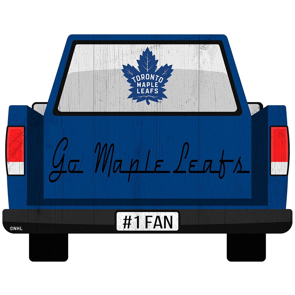 Toronto Maple Leafs 12'' x 12'' Truck Back Décor