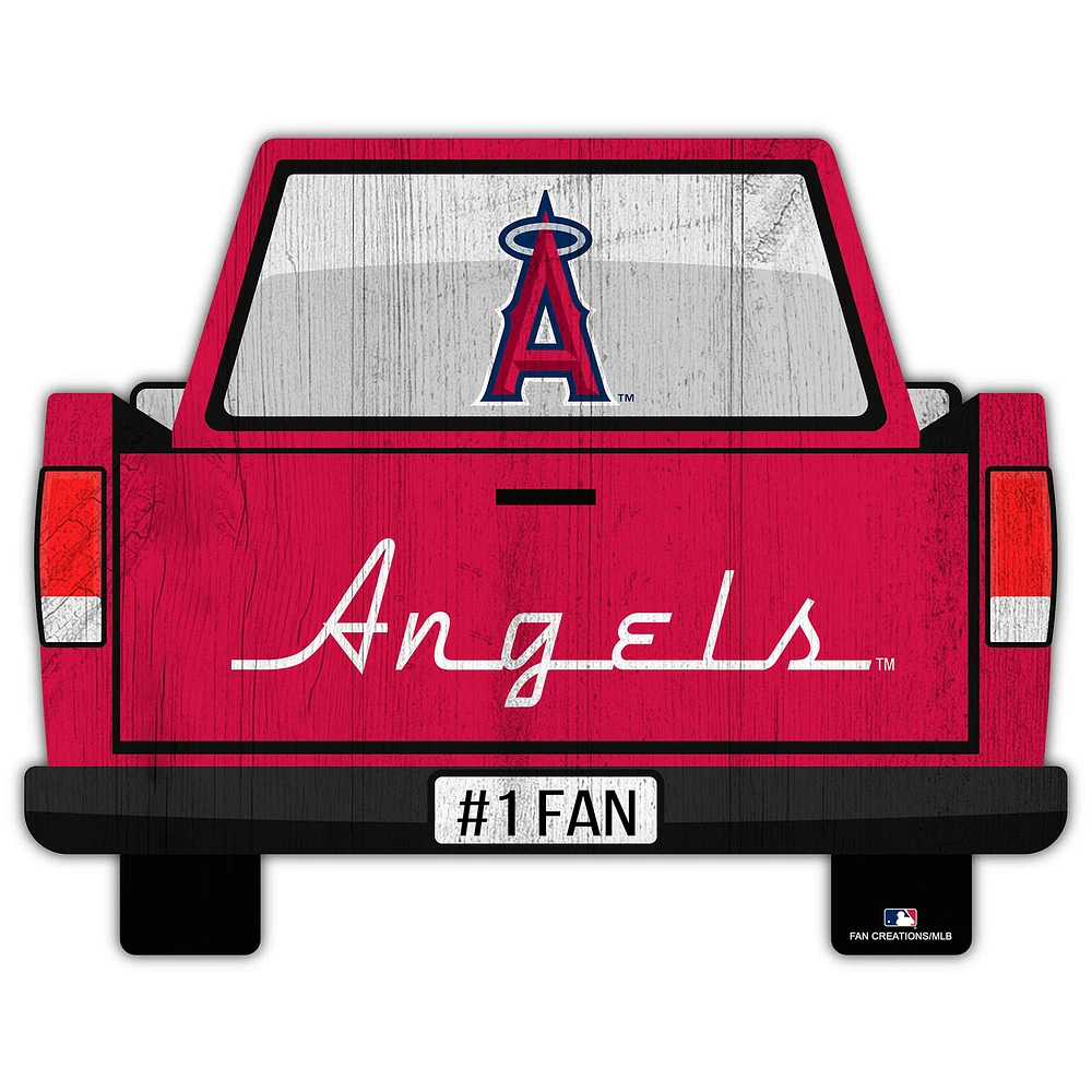 Los Angeles Angels 12'' x 12'' Truck Back Décor
