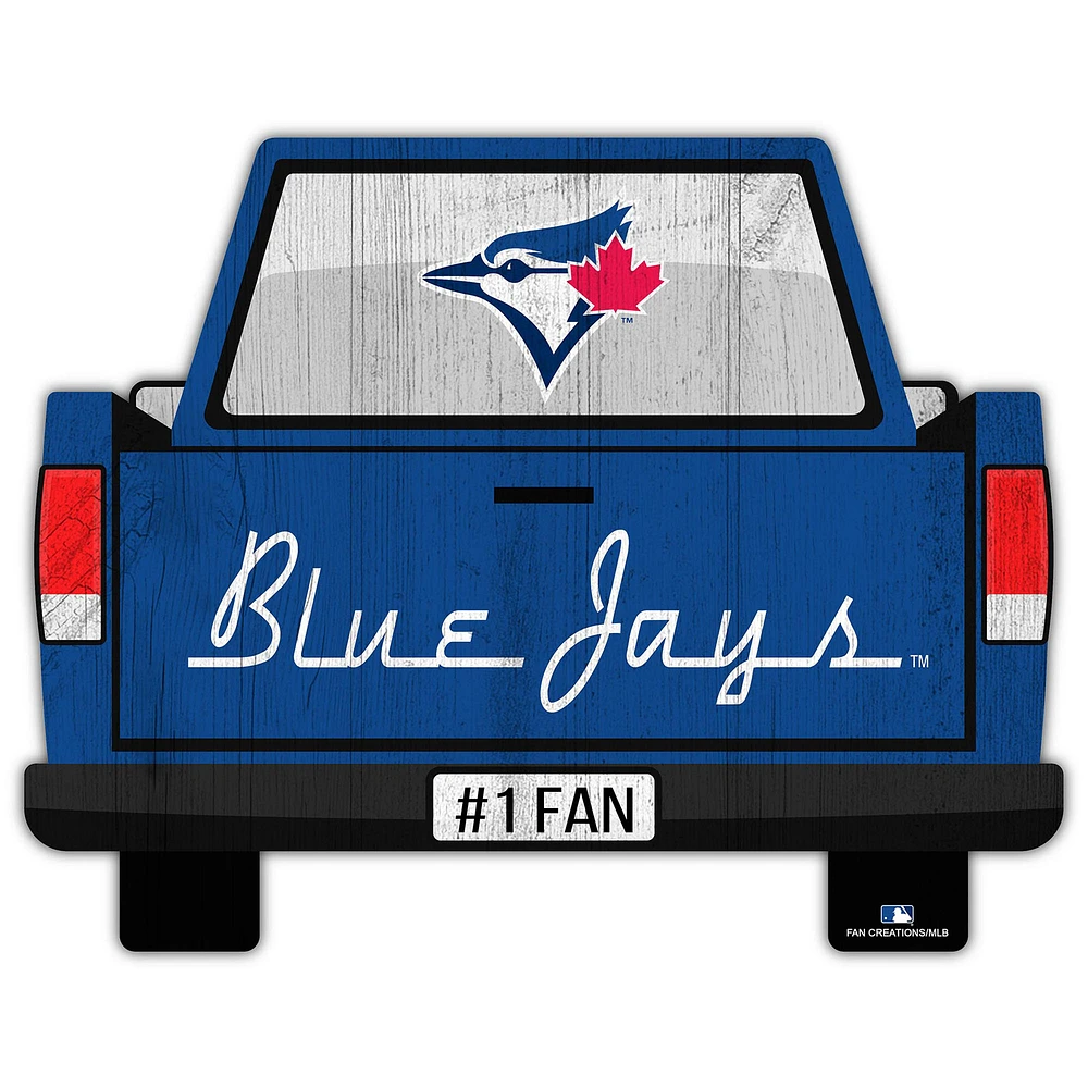 Toronto Blue Jays 12'' x 12'' Truck Back Décor