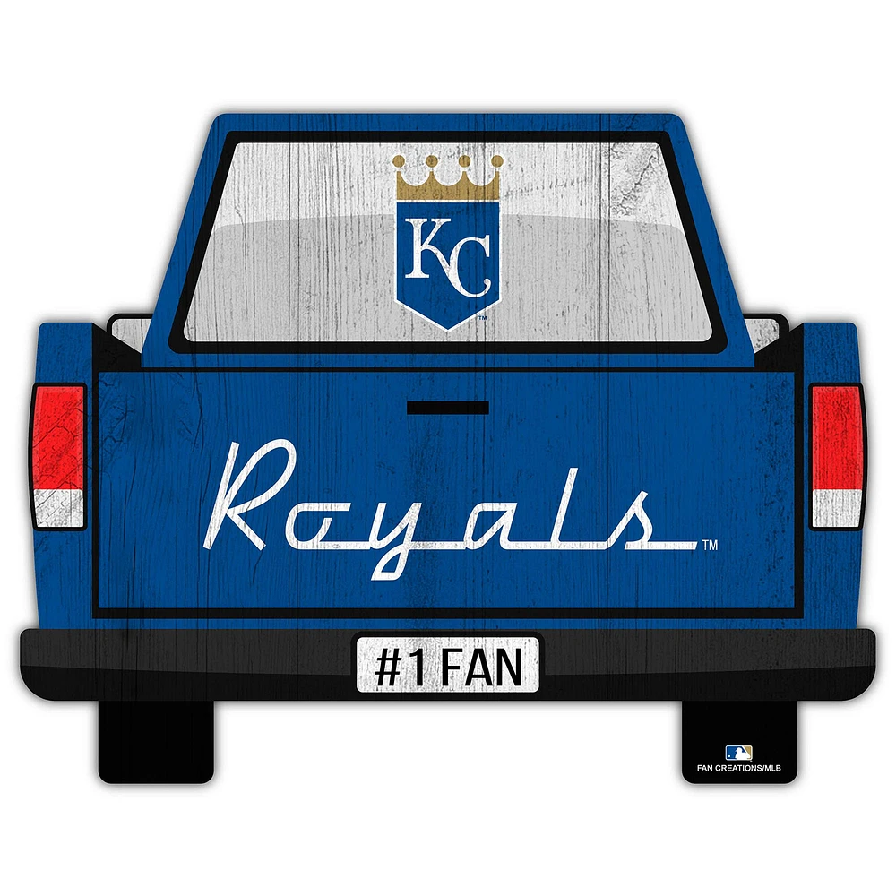 Kansas City Royals 12'' x 12'' Truck Back Décor