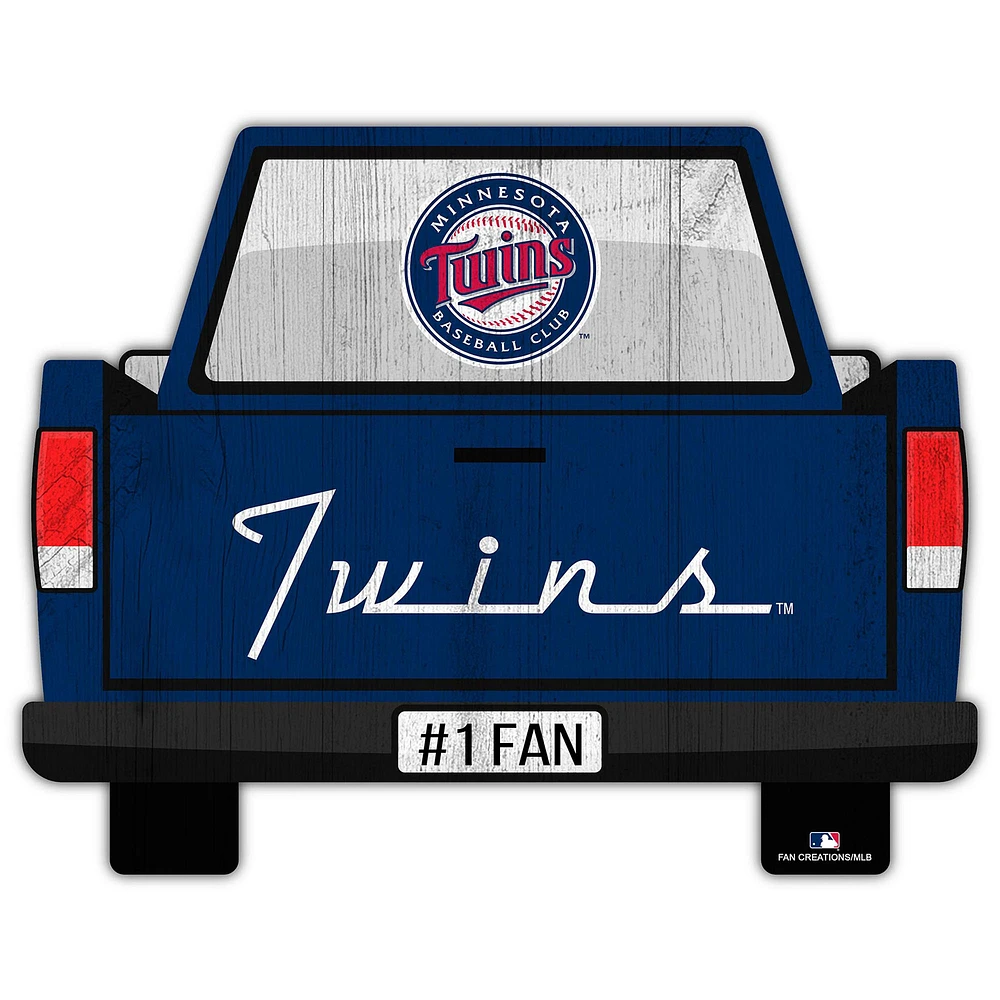 Minnesota Twins 12'' x 12'' Truck Back Décor