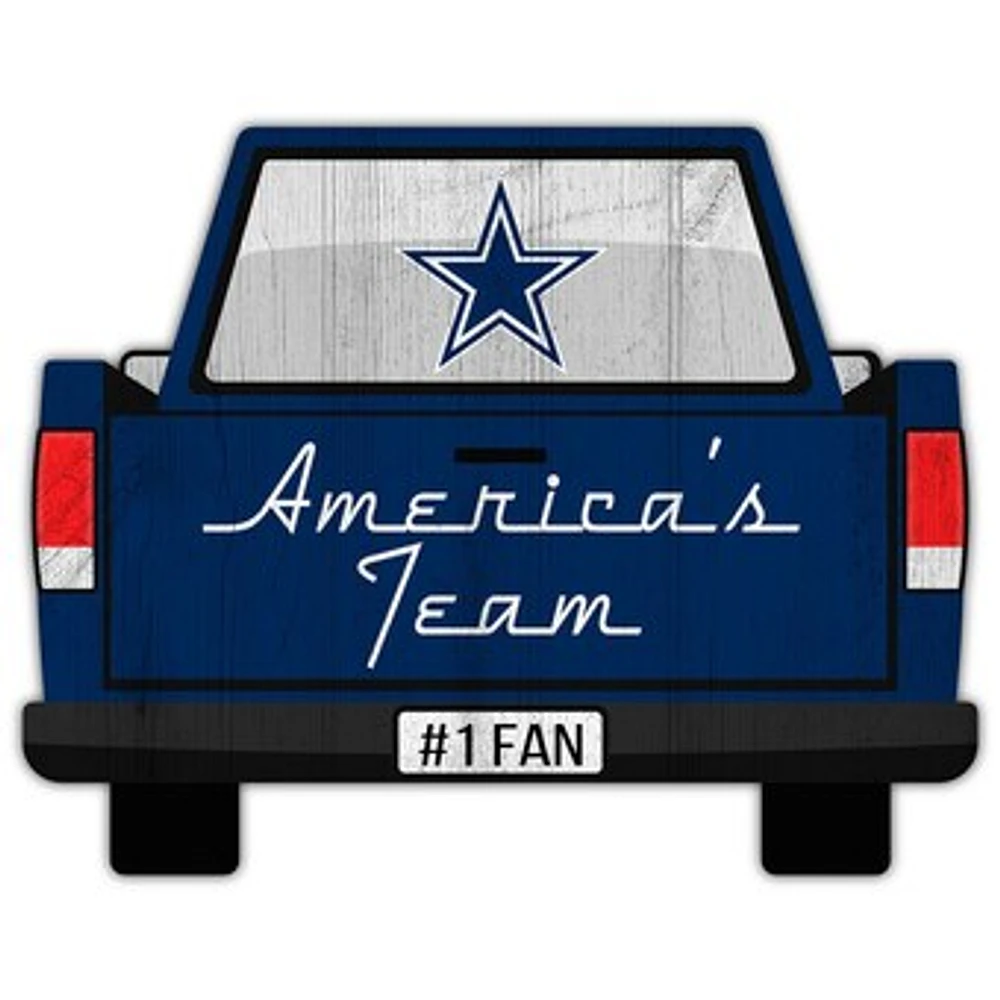 Dallas Cowboys 12'' x 12'' Truck Back Décor
