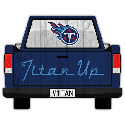 Tennessee Titans 12'' x 12'' Truck Back Décor