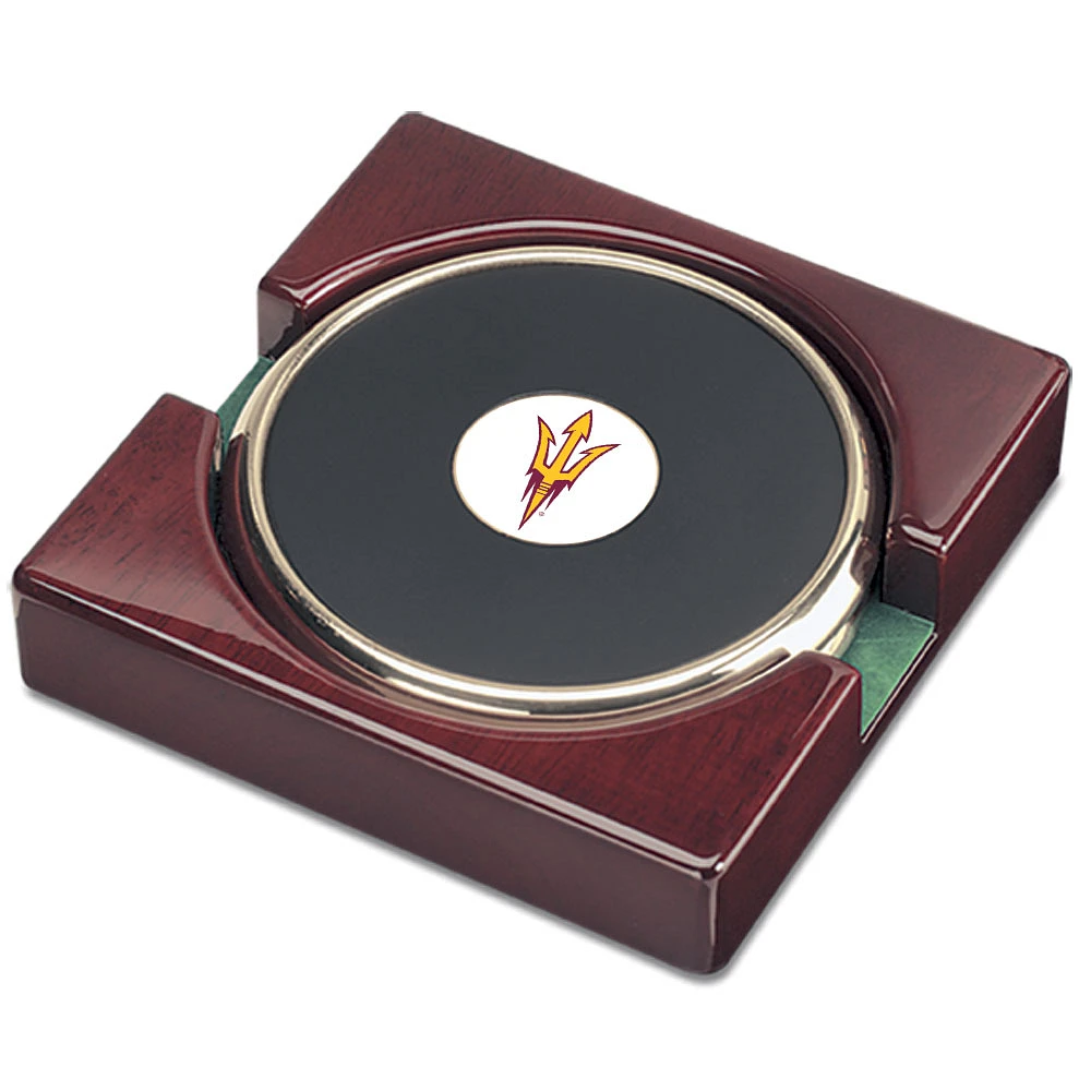 Gold Arizona State Sun Devils Two-Piece Coaster Set