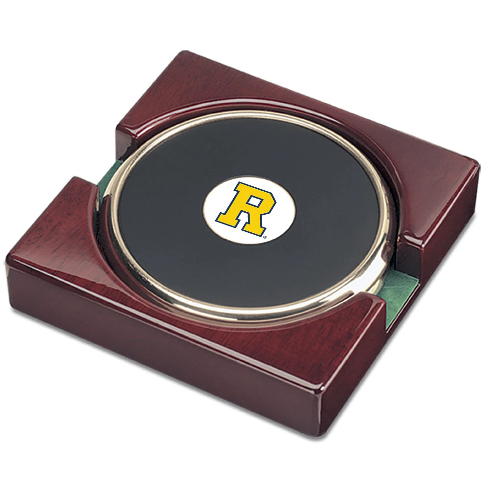 Gold Rochester Yellow Jackets Two-Piece Coaster Set