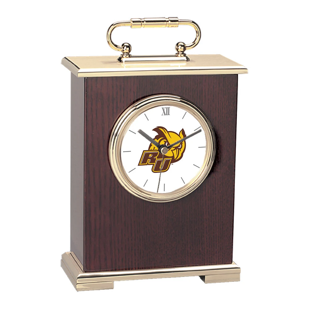 Rowan Profs Primary Team Logo Carriage Clock