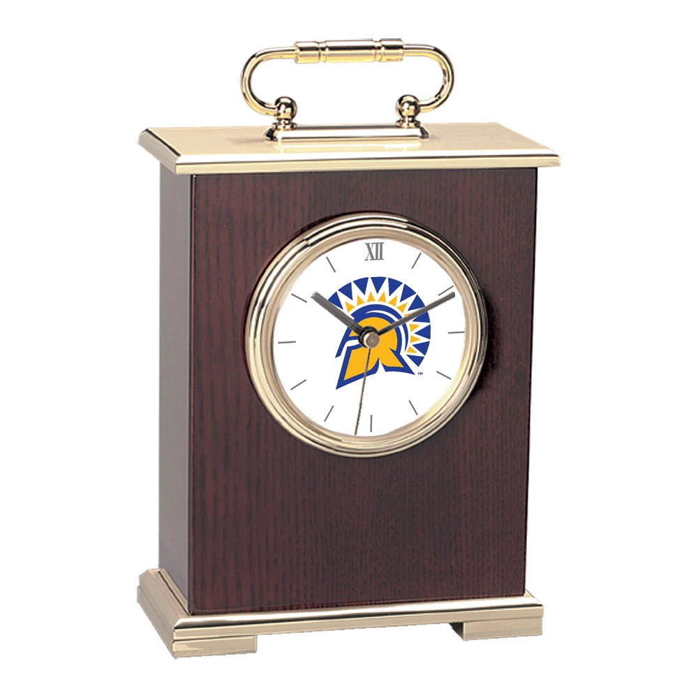 San Jose State Spartans Primary Team Logo Carriage Clock