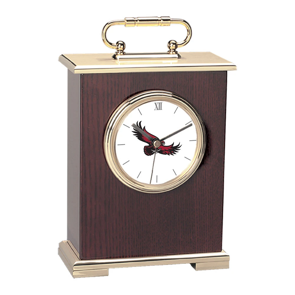 Saint Joseph's Hawks Primary Team Logo Carriage Clock