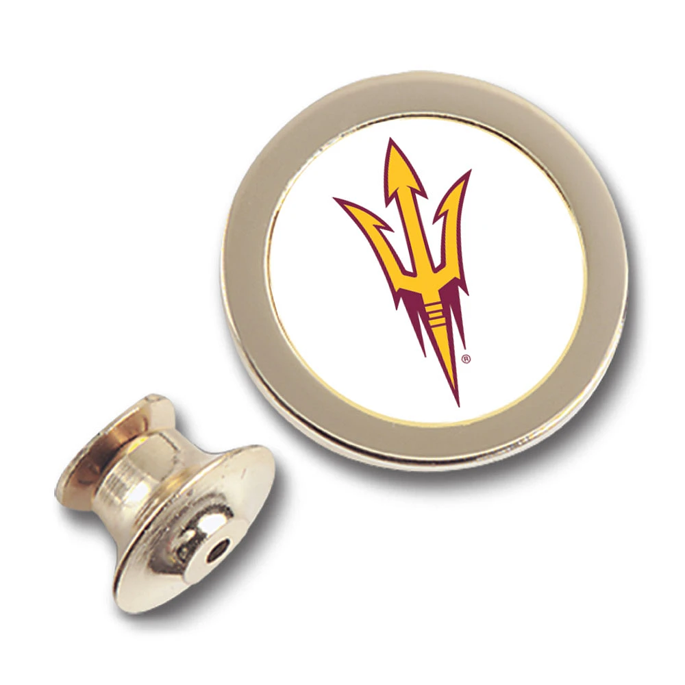 Gold Arizona State Sun Devils Team Logo Lapel Pin