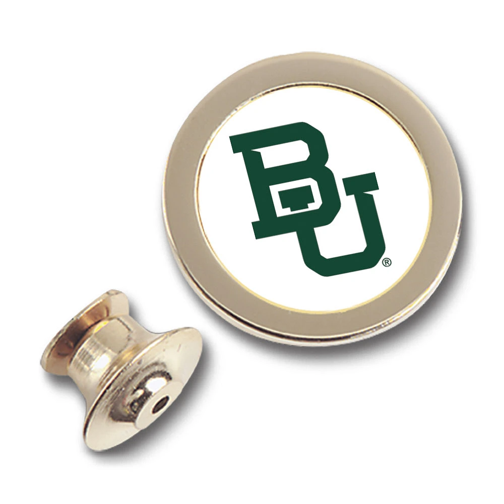 Gold Baylor Bears Team Logo Lapel Pin