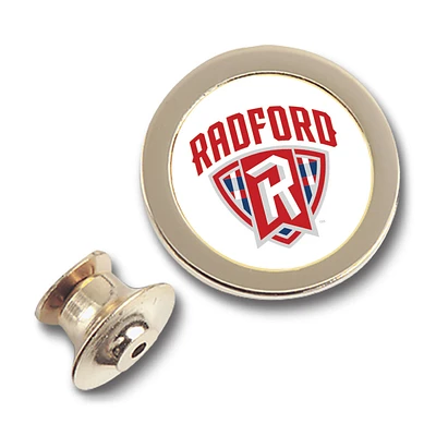 Gold Radford Highlanders Team Logo Lapel Pin