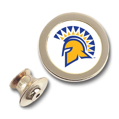Gold San Jose State Spartans Team Logo Lapel Pin