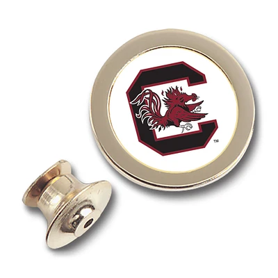 Gold South Carolina Gamecocks Team Logo Lapel Pin