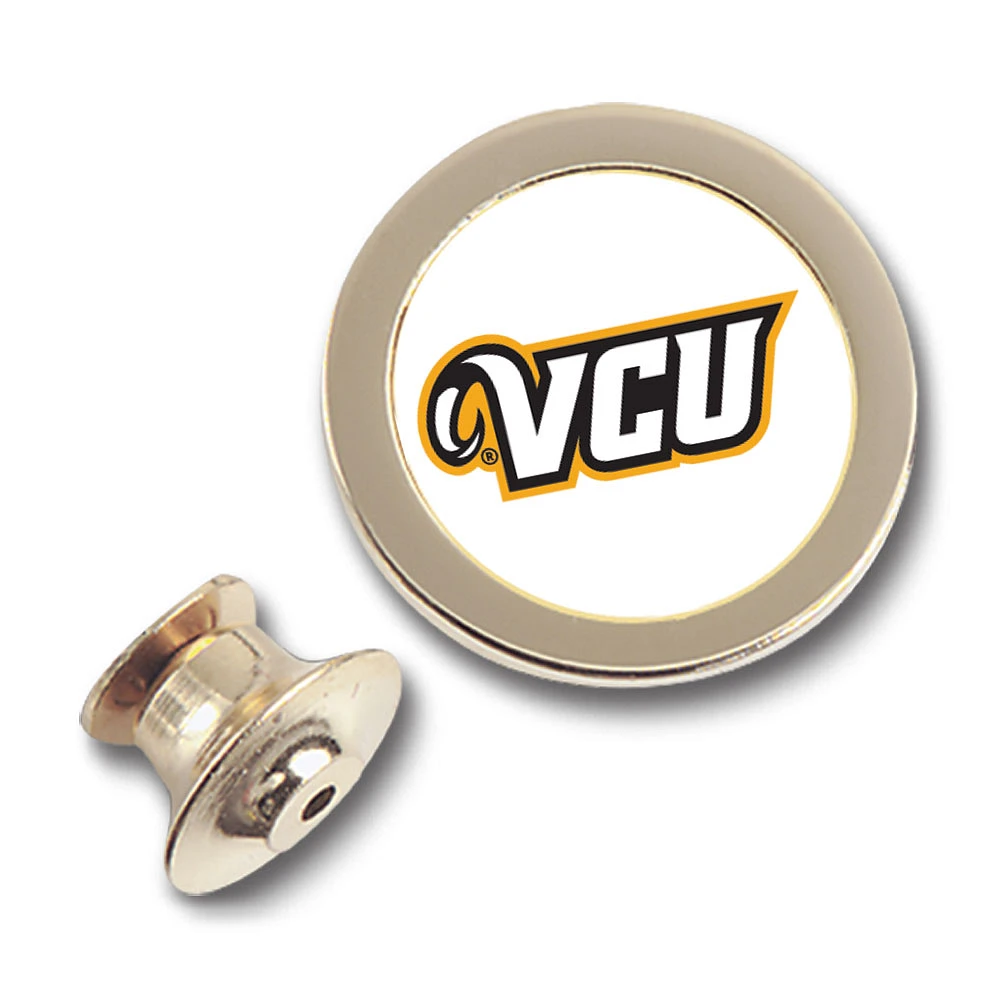 Gold VCU Rams Team Logo Lapel Pin