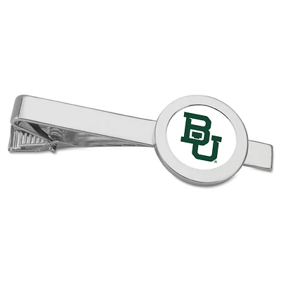 Silver Baylor Bears Team Logo Tie Bar