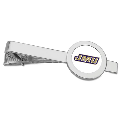 Silver James Madison Dukes Team Logo Tie Bar