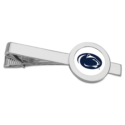 Silver Penn State Nittany Lions Team Logo Tie Bar