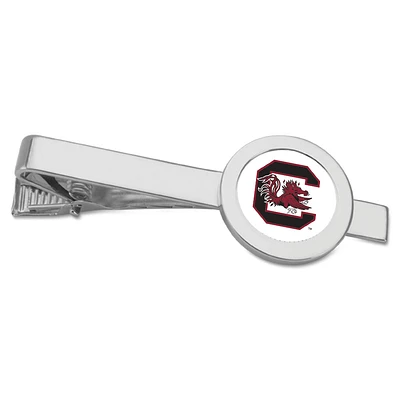 Silver South Carolina Gamecocks Team Logo Tie Bar