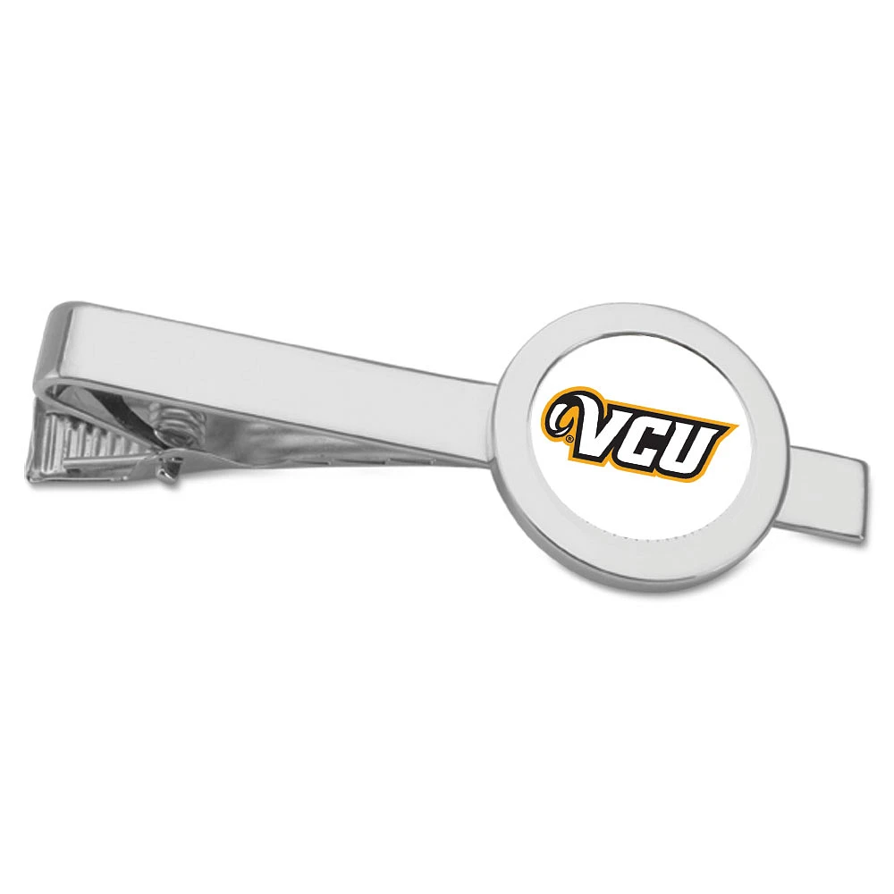 Silver VCU Rams Team Logo Tie Bar