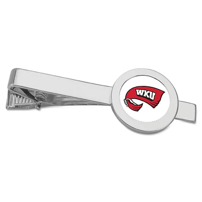 Silver Western Kentucky Hilltoppers Team Logo Tie Bar