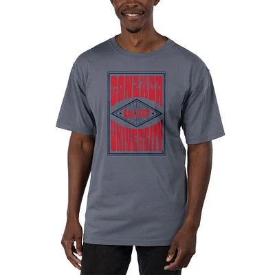 Men's Uscape Apparel Blue Gonzaga Bulldogs Garment Dyed T-Shirt